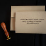 New Years Cards A Person Who Never Made A Mistake Never Tried Anything New Albert Einstein Make 'em Count